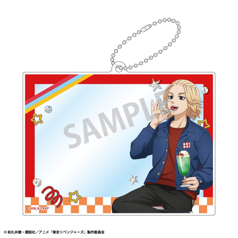 東京リベンジャーズ フォトフレームキーホルダー 佐野万次郎 Welcome diner ("Tokyo Revengers" Photo Frame Key Chain Sano Manjiro Welcome Diner)