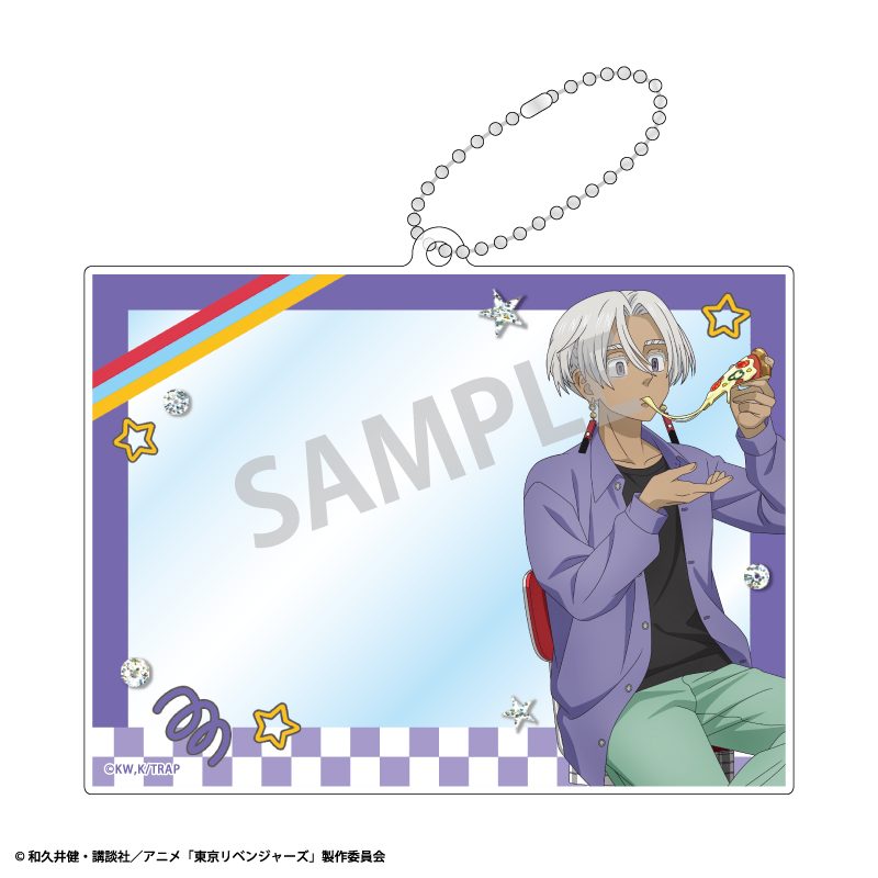 東京リベンジャーズ フォトフレームキーホルダー 黒川イザナ Welcome diner ("Tokyo Revengers" Photo Frame Key Chain Kurokawa Izana Welcome Diner)