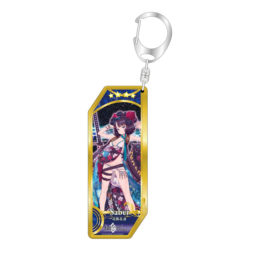 Fate/Grand Order サーヴァントキーホルダー 310 セイバー/葛飾北斎 ("Fate/Grand Order" Servant Key Chain 310 Saber / Katsushika Hokusai)