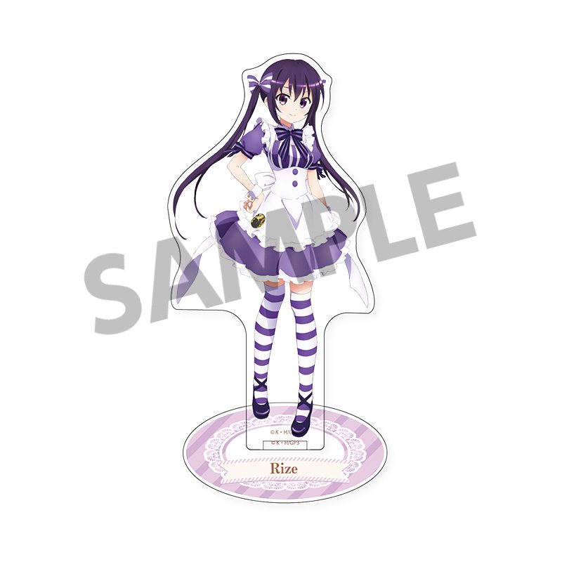 ご注文はうさぎですか? BLOOM 描き下ろしアクリルスタンド リゼ ("Is the order a rabbit? BLOOM" Original Illustration Acrylic Stand Rize)
