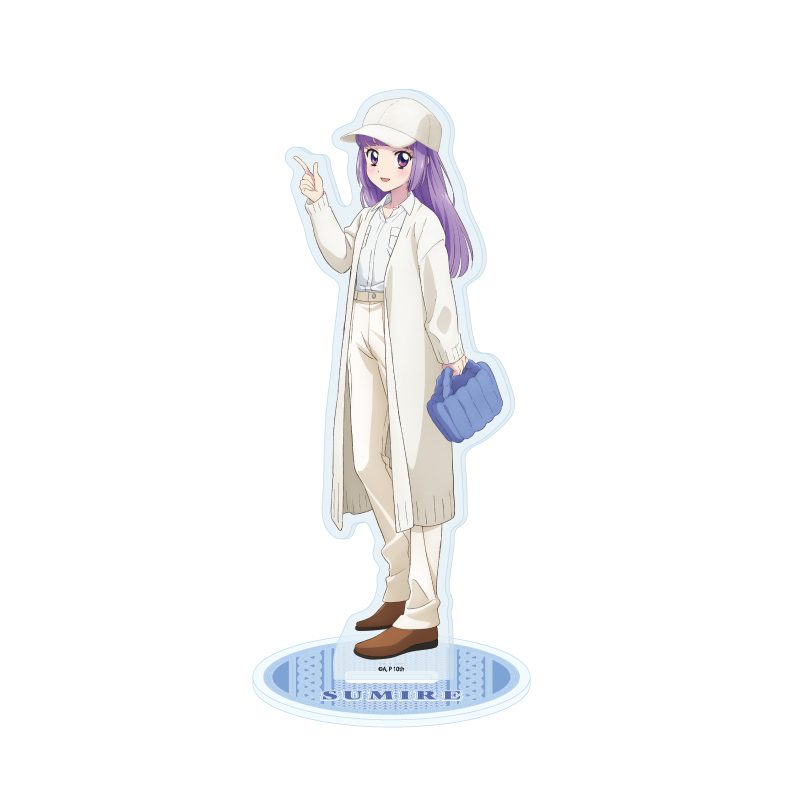 アクリルスタンド アイカツ!×プリパラ THE MOVIE -出会いのキセキ!- 02 スミレ(描き下ろしイラスト) (Acrylic Stand "Aikatsu! x PriPara The Movie: A Miracle Encounter!" 02 Sumire (Original Illustration))