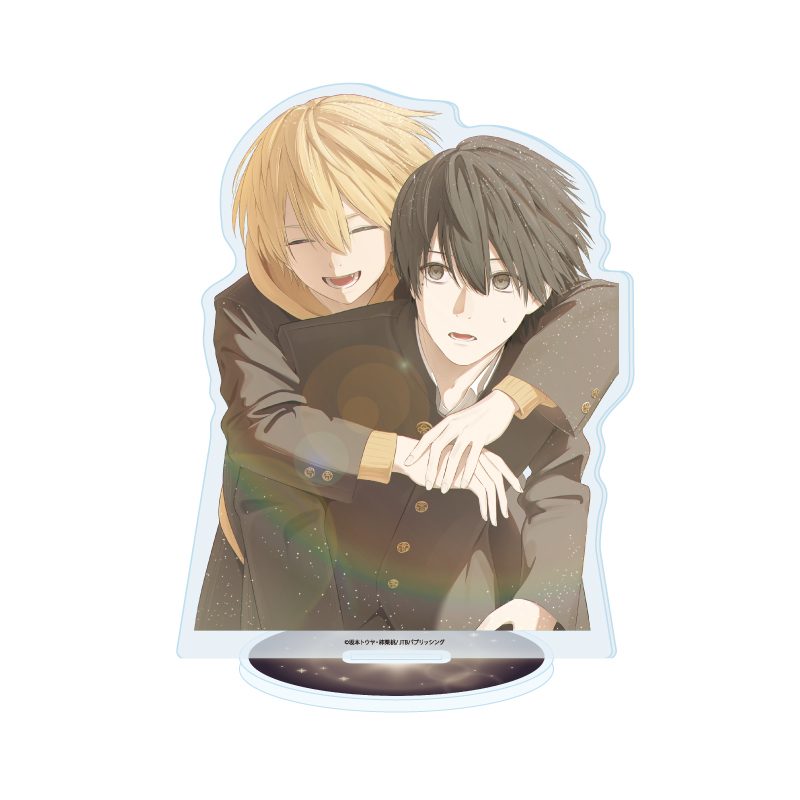アクリルスタンド 滅亡までだよ、笹本くん 01 宮市春馬&笹本夏生A(公式イラスト) (Acrylic Stand "Metsubou made Dayo, Sasamoto-kun" 01 Miyaichi Haruma & Sasamoto Natsuki A (Official Illustration))