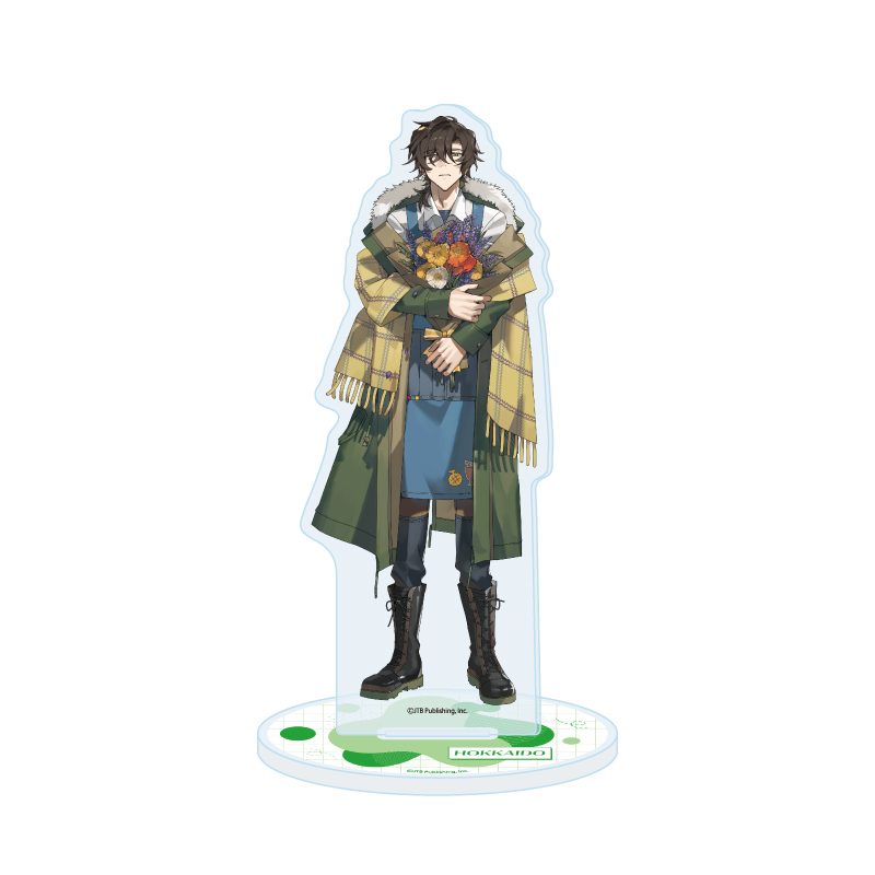 アクリルスタンド 連れてって!るるぶさん 04 るるぶ北海道(公式イラスト) (Acrylic Stand "Tsuretette! Rurubu-san" 04 Rurubu Hokkaido (Official Illustration))