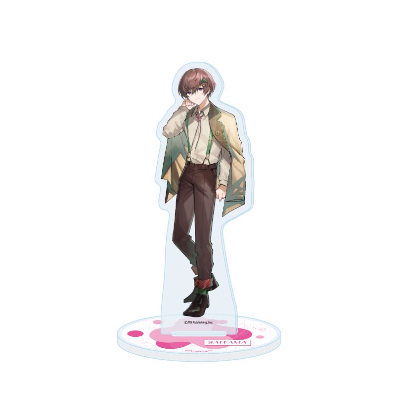 アクリルスタンド 連れてって!るるぶさん 08 るるぶ埼玉(公式イラスト) (Acrylic Stand "Tsuretette! Rurubu-san" 08 Rurubu Saitama (Official Illustration))