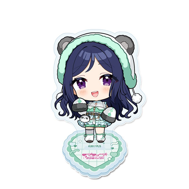 ラブライブ!サンシャイン!! ぷちちょこアクリルスタンド 松浦果南 アニマル衣装 ("Love Live! Sunshine!!" Puchichoko Acrylic Stand Matsuura Kanan Animal Costume)