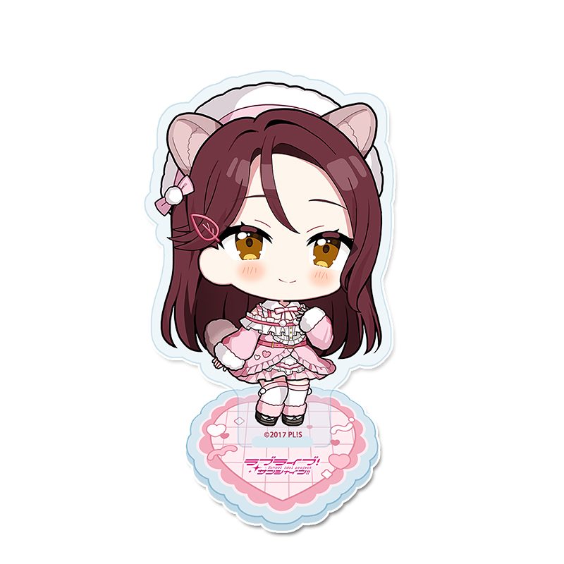ラブライブ!サンシャイン!! ぷちちょこアクリルスタンド 桜内梨子 アニマル衣装 ("Love Live! Sunshine!!" Puchichoko Acrylic Stand Sakurauchi Riko Animal Costume)