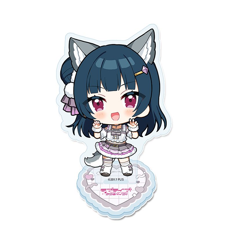 ラブライブ!サンシャイン!! ぷちちょこアクリルスタンド 津島善子 アニマル衣装 ("Love Live! Sunshine!!" Puchichoko Acrylic Stand Tsushima Yoshiko Animal Costume)