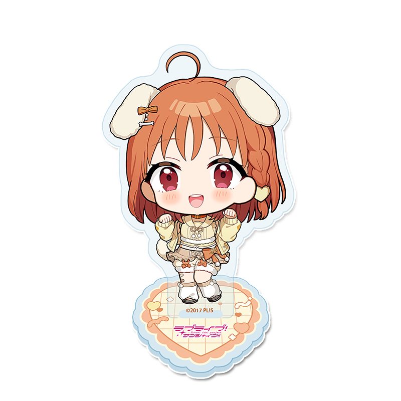 ラブライブ!サンシャイン!! ぷちちょこアクリルスタンド 高海千歌 アニマル衣装 ("Love Live! Sunshine!!" Puchichoko Acrylic Stand Takami Chika Animal Costume)
