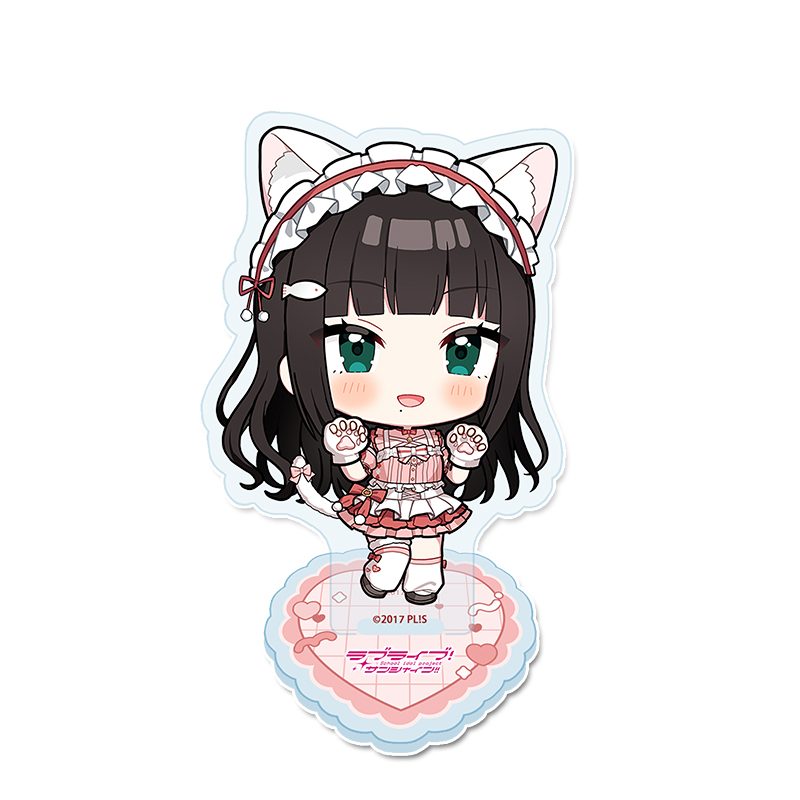 ラブライブ!サンシャイン!! ぷちちょこアクリルスタンド 黒澤ダイヤ アニマル衣装 ("Love Live! Sunshine!!" Puchichoko Acrylic Stand Kurosawa Dia Animal Costume)