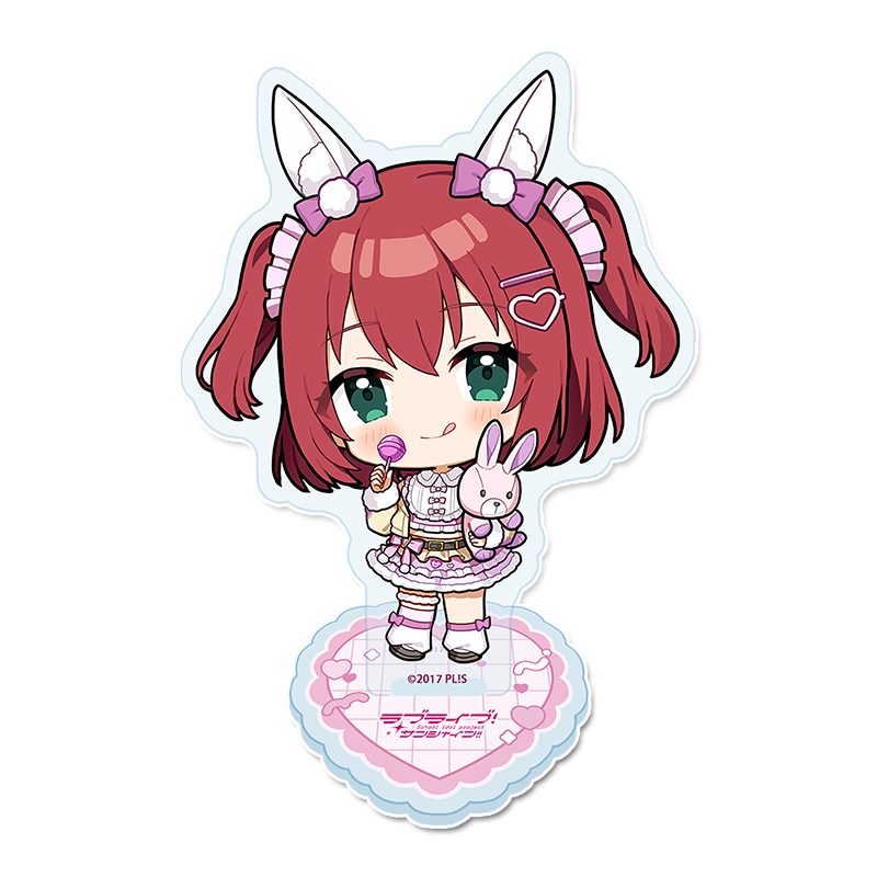ラブライブ!サンシャイン!! ぷちちょこアクリルスタンド 黒澤ルビィ アニマル衣装 ("Love Live! Sunshine!!" Puchichoko Acrylic Stand Kurosawa Ruby Animal Costume)