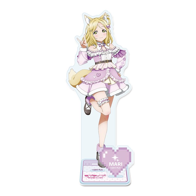 ラブライブ!サンシャイン!! 描き下ろしアクリルスタンド 小原鞠莉 アニマル衣装 ("Love Live! Sunshine!!" Original Illustration Acrylic Stand Ohara Mari Animal Costume)