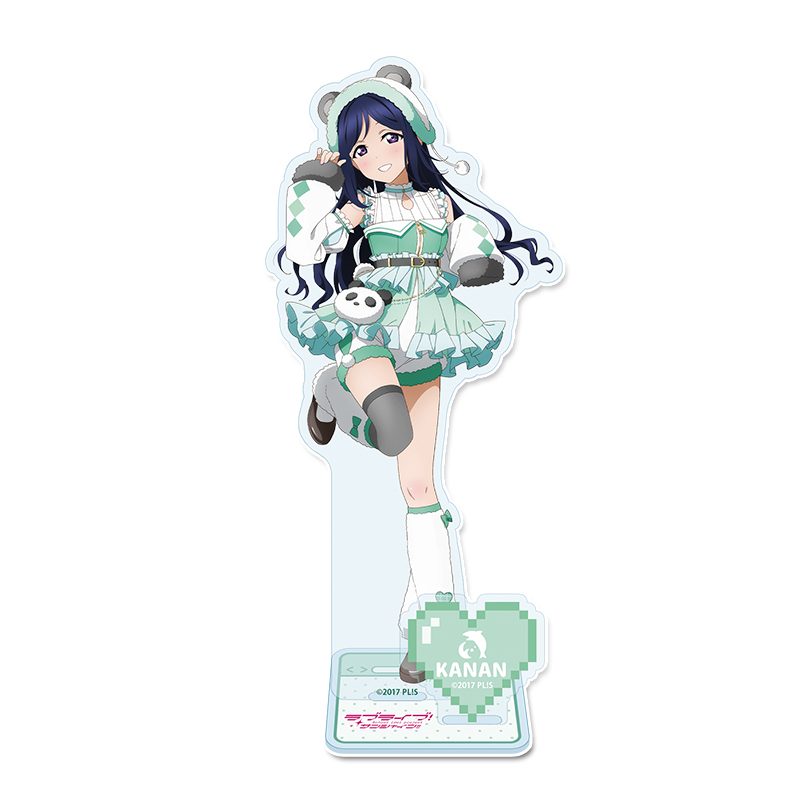 ラブライブ!サンシャイン!! 描き下ろしアクリルスタンド 松浦果南 アニマル衣装 ("Love Live! Sunshine!!" Original Illustration Acrylic Stand Matsuura Kanan Animal Costume)