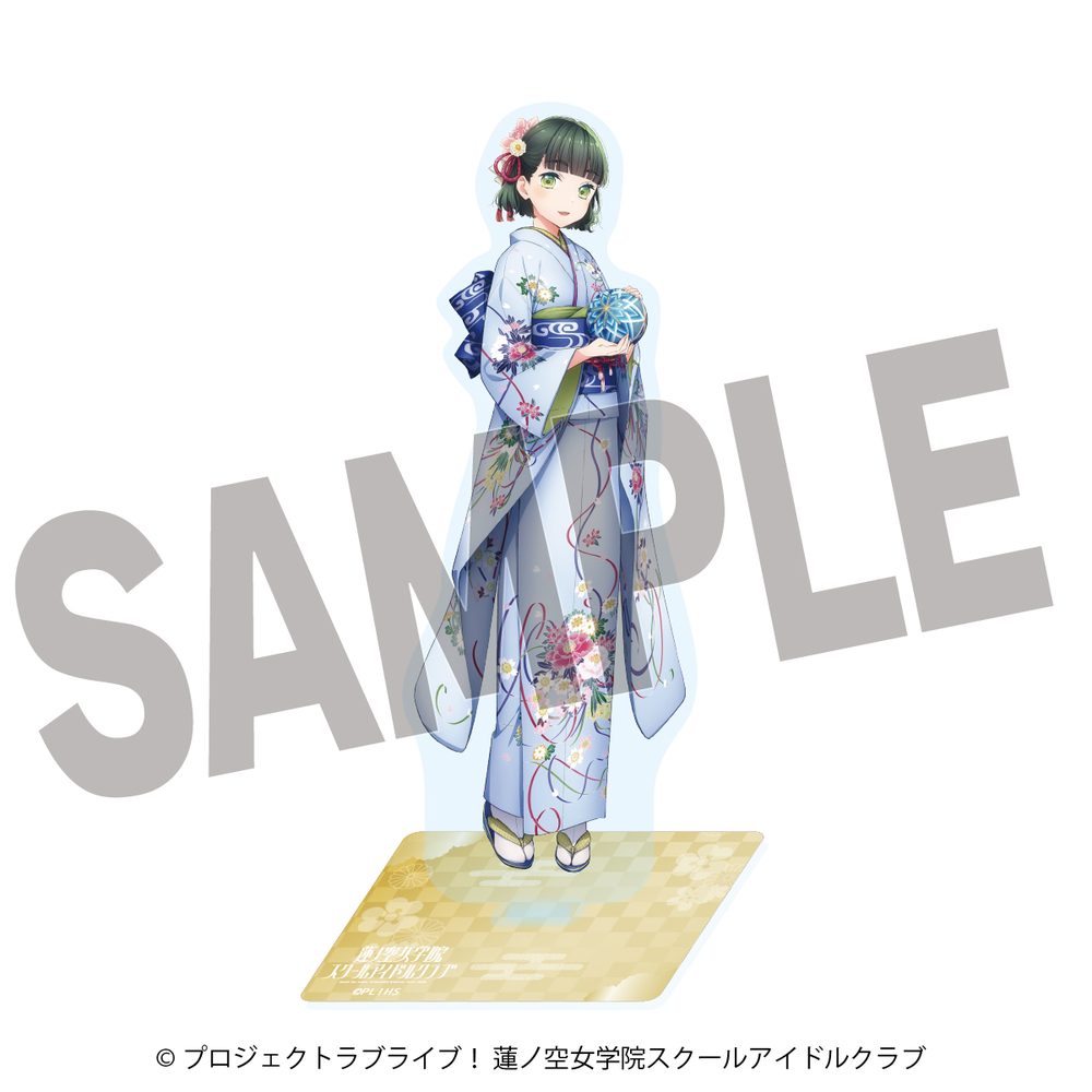 ラブライブ!蓮ノ空女学院スクールアイドルクラブ×加賀友禅こらぼ 第二弾 BIGアクリルスタンド 百生吟子 ("Love Live! Hasu no Sora Jogakuin School Idol Club" x Kaga Yuzen Collaboration Vol. 2 Big Acrylic Stand Momose Ginko)