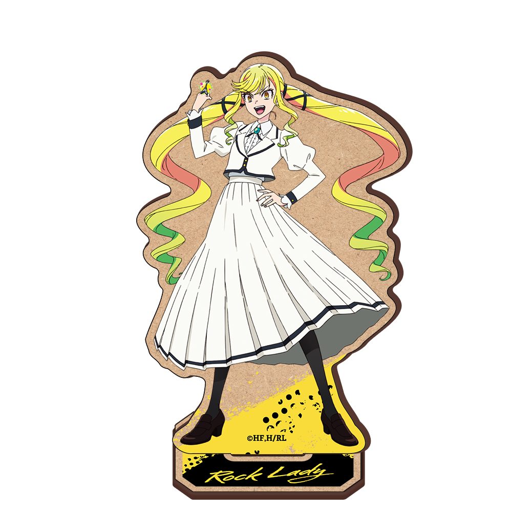 ロックは淑女の嗜みでして 木製キャラスタンド 鈴ノ宮りりさ ("Rock Is a Lady's Modesty" Wooden Chara Stand Suzunomiya Lilisa)