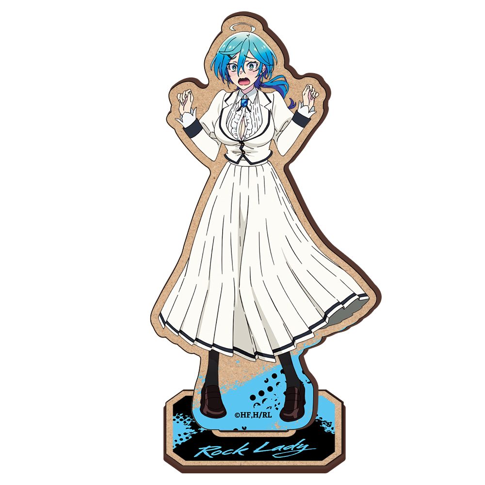 ロックは淑女の嗜みでして 木製キャラスタンド 院瀬見ティナ ("Rock Is a Lady's Modesty" Wooden Chara Stand Isemi Tina)
