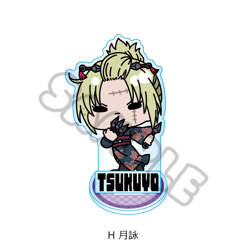 新劇場版 銀魂 -吉原大炎上- アクリルスタンド mochochoシリーズ H 月詠 ("New Gintama The Movie: -Yoshiwara in Flames-" Acrylic Stand mochocho Series H Tsukuyo)