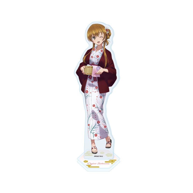 アクリルスタンド WHITE ALBUM2 07 雪菜 浴衣Ver.(描き下ろしイラスト) (Acrylic Stand "White Album 2" 07 Setsuna Yukata Ver. (Original Illustration))