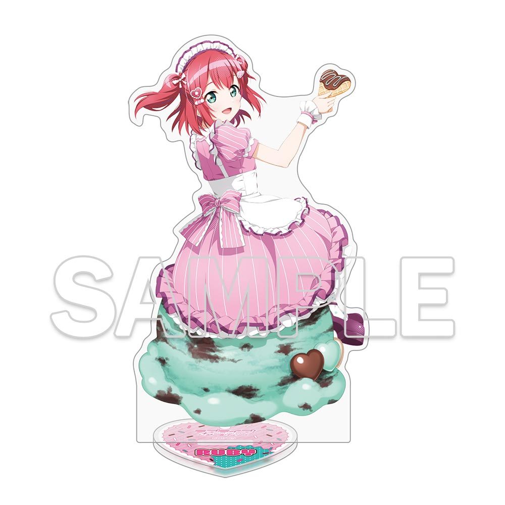 ラブライブ!シリーズ AiScReam アクリルスタンド 黒澤ルビィ ("Love Live!" Series AiScReam Acrylic Stand Kurosawa Ruby)