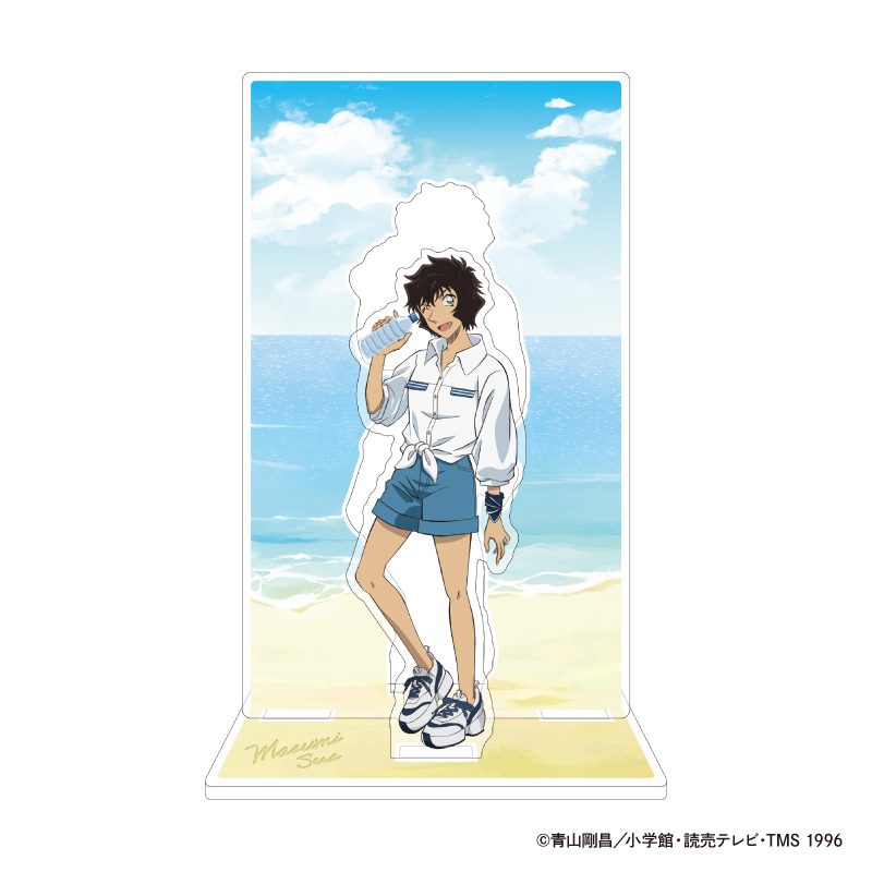 名探偵コナン 背景枠付きアクリルスタンド Seaside 世良真純 ("Detective Conan" Acrylic Stand with Background Frame Seaside Sera Masumi)