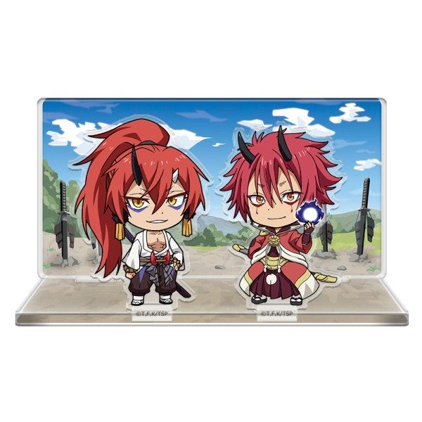 劇場版 転生したらスライムだった件 紅蓮の絆編 アクリルジオラマB ヒイロ&ベニマル ("That Time I Got Reincarnated as a Slime the Movie: Scarlet Bond" Acrylic Diorama B Hiiro & Benimaru)