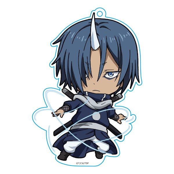 転生したらスライムだった件 ぷにこれ!キーホルダー(スタンド付) ソウエイ ("That Time I Got Reincarnated as a Slime" Puni Colle! Key Chain (with Stand) Soei)