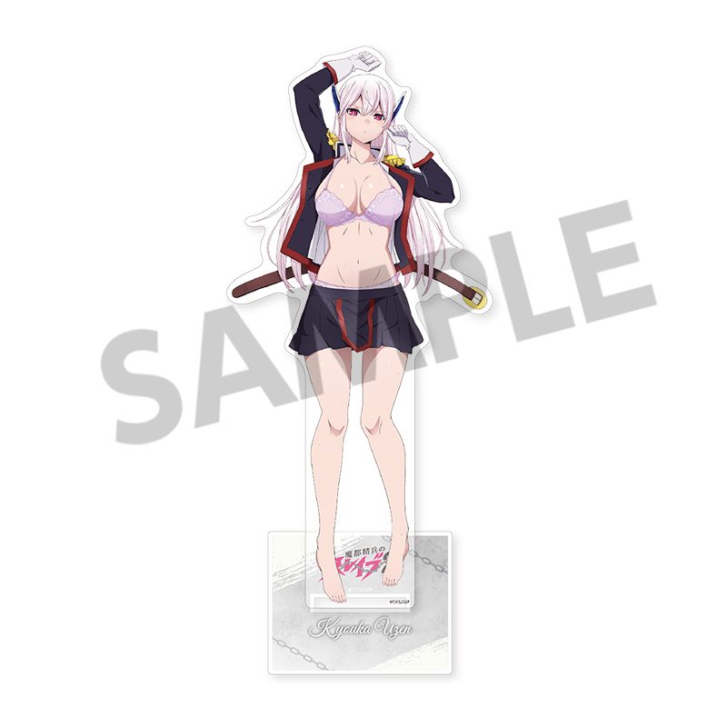 魔都精兵のスレイブ2 描き下ろしBIGアクリルスタンド 羽前京香 A ("Chained Soldier Season 2" Original Illustration Big Acrylic Stand Uzen Kyouka A)