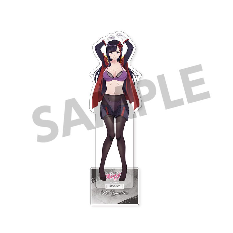 魔都精兵のスレイブ2 描き下ろしアクリルスタンド 山城恋 A ("Chained Soldier Season 2" Original Illustration Acrylic Stand Yamashiro Ren A)