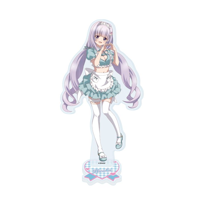 アクリルスタンド 9-nine- Ruler's Crown 03 香坂春風 メイドVer.(描き下ろしイラスト) (Acrylic Stand "9-nine- Ruler's Crown" 03 Kousaka Haruka Maid Ver. (Original Illustration))