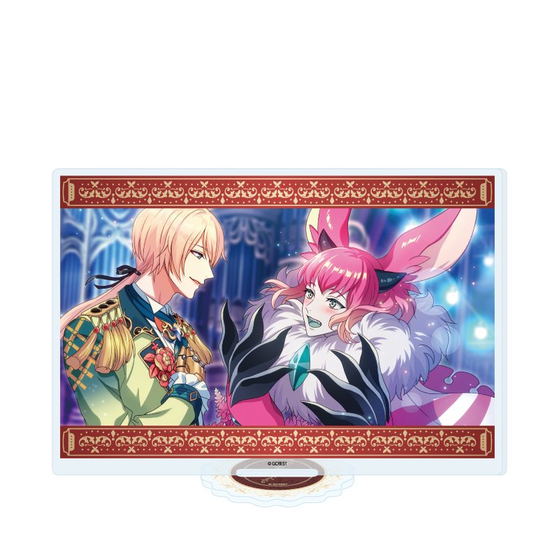アクリルスタンド 夢職人と忘れじの黒い妖精 72 ヒース&プラオ(公式イラスト) (Acrylic Stand "Dream Meister and the Recollected Black Fairy" 72 Heath & Plow (Official Illustration))