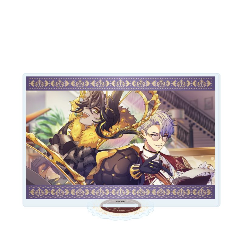 アクリルスタンド 夢職人と忘れじの黒い妖精 81 フォルクス&メル(公式イラスト) (Acrylic Stand "Dream Meister and the Recollected Black Fairy" 81 Volks & Mel (Official Illustration))