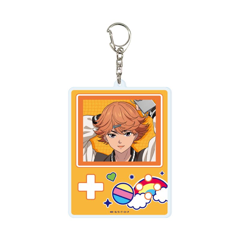 デカアクリルキーホルダー ヒカルの碁 09 三谷祐輝 平成男子Ver.(描き下ろしイラスト) (Deka Acrylic Key Chain "Hikaru no Go" 09 Mitani Yuki Heisei Boys Ver. (Original Illustration))