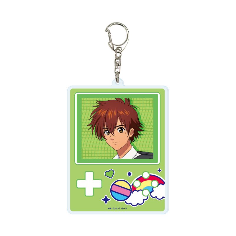 デカアクリルキーホルダー ヒカルの碁 10 和谷義高 平成男子Ver.(描き下ろしイラスト) (Deka Acrylic Key Chain "Hikaru no Go" 10 Waya Yoshitaka Heisei Boys Ver. (Original Illustration))