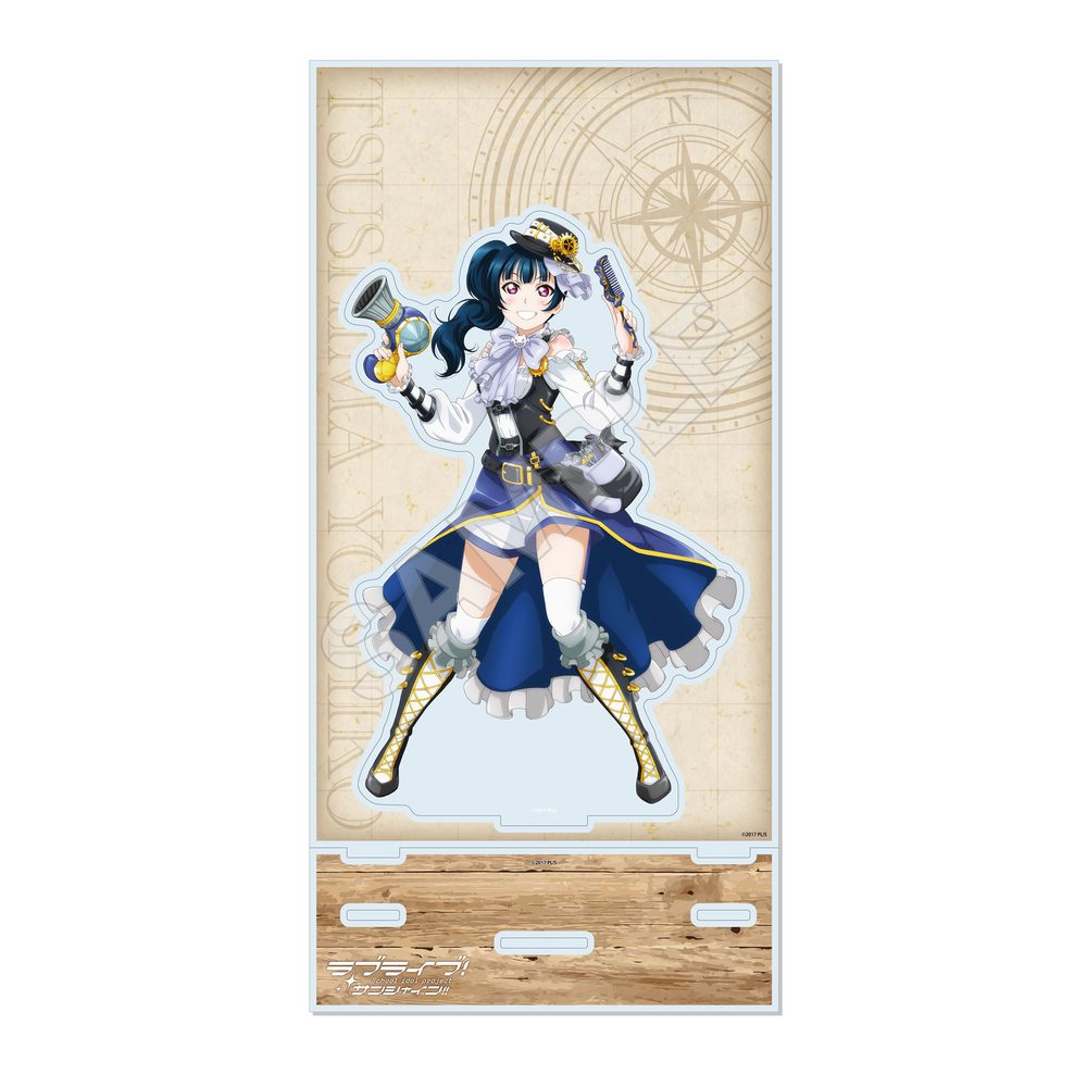 ラブライブ!サンシャイン!! 背景付きアクスタ F 津島善子 ("Love Live! Sunshine!!" Acrylic Stand with Background F Tsushima Yoshiko)