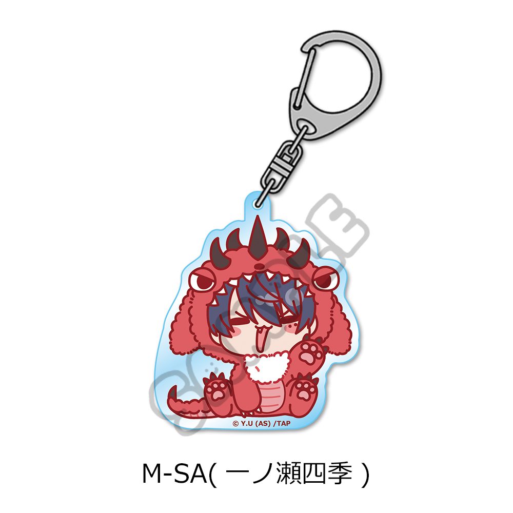 桃源暗鬼 第3弾 アクリルキーホルダー M-SA 一ノ瀬四季 ("Tougen Anki" Vol. 3 Acrylic Key Chain M-SA Ichinose Shiki)