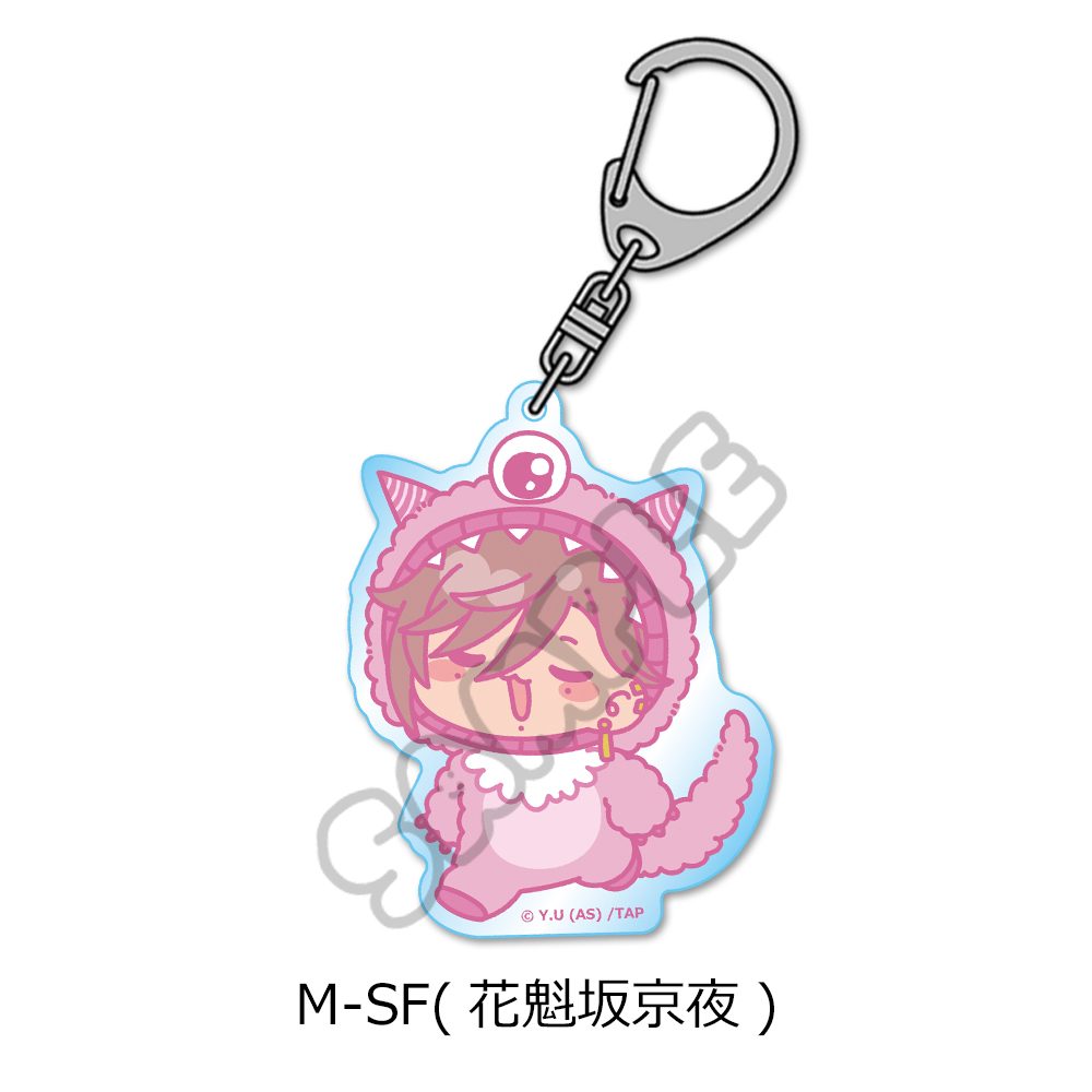 桃源暗鬼 第3弾 アクリルキーホルダー M-SF 花魁坂京夜 ("Tougen Anki" Vol. 3 Acrylic Key Chain M-SF Oiranzaka Kyoya)