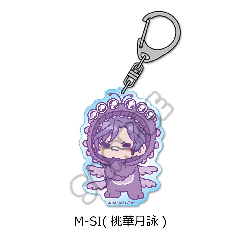 桃源暗鬼 第3弾 アクリルキーホルダー M-SI 桃華月詠 ("Tougen Anki" Vol. 3 Acrylic Key Chain M-SI Momoka Tsukuyomi)