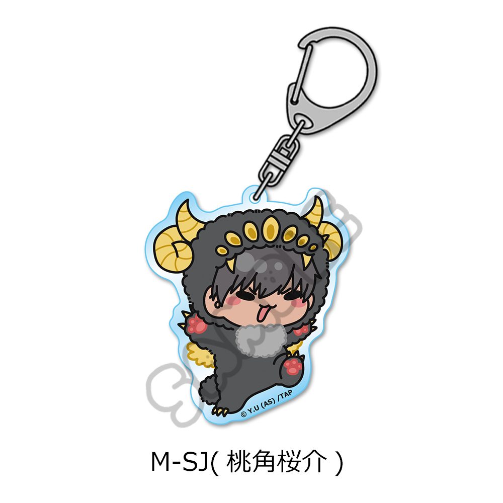 桃源暗鬼 第3弾 アクリルキーホルダー M-SJ 桃角桜介 ("Tougen Anki" Vol. 3 Acrylic Key Chain M-SJ Momokado Ousuke)