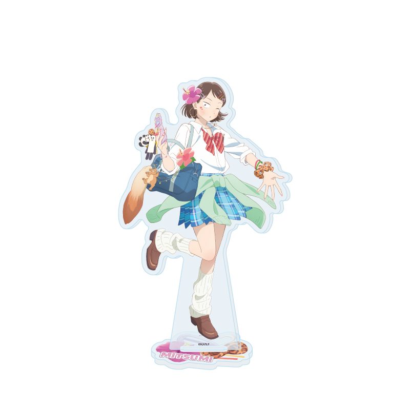 アクリルスタンド スキップとローファー 22 岩倉美津未 平成アオハルVer.(描き下ろしイラスト) (Acrylic Stand "Skip and Loafer" 22 Iwakura Mitsumi Heisei Aoharu Ver. (Original Illustration))