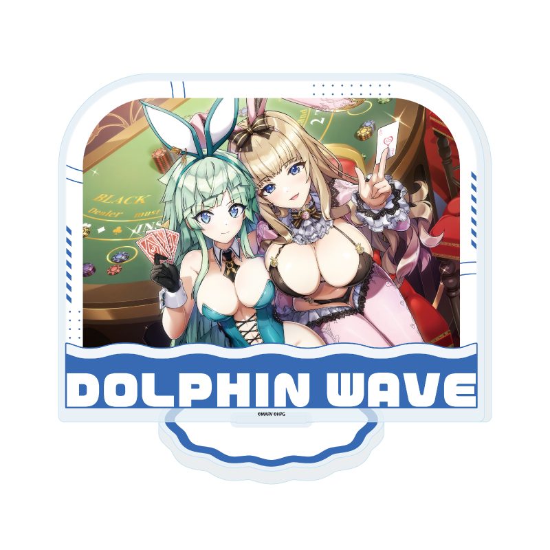 アクリルスタンド ドルフィンウェーブ 101 M(公式イラスト) (Acrylic Stand "Dolphin Wave" 101 M (Official Illustration))