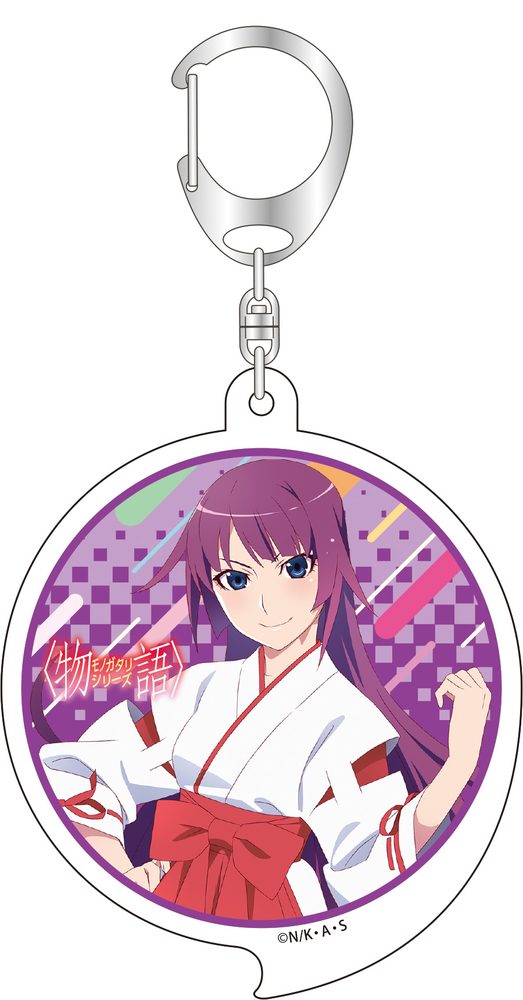 物語シリーズ アクリルキーホルダー 戦場ヶ原ひたぎ ("Monogatari" Series Acrylic Key Chain Senjogahara Hitagi)