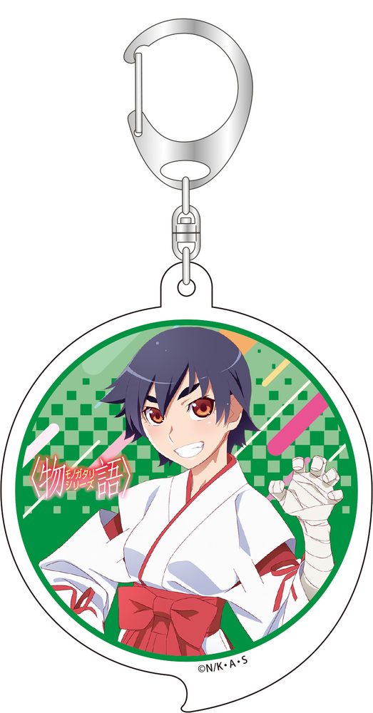 物語シリーズ アクリルキーホルダー 神原駿河 ("Monogatari" Series Acrylic Key Chain Kanbaru Suruga)