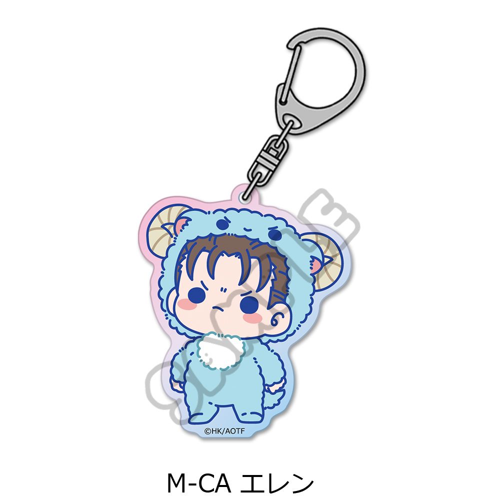 進撃の巨人 The Final Season 第16弾 アクリルキーホルダー M-CA エレン ("Attack on Titan The Final Season" Vol. 16 Acrylic Key Chain M-CA Eren)