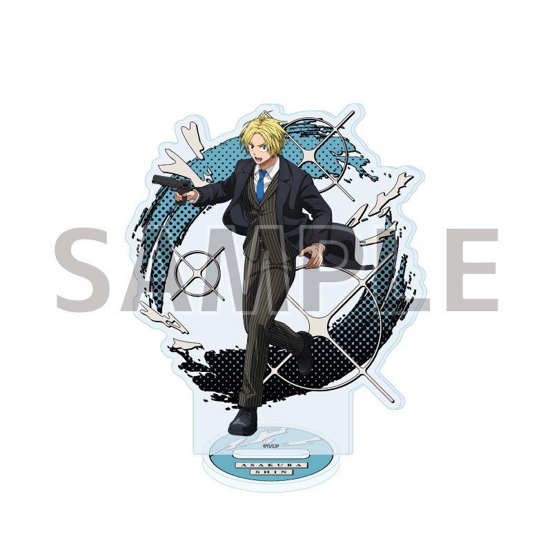 アクリルスタンド SAKAMOTO DAYS 64 朝倉シン バトル×スーツVer.(描き下ろしイラスト) (Acrylic Stand "Sakamoto Days" 64 Asakura Shin Battle x Suit Ver. (Original Illustration))