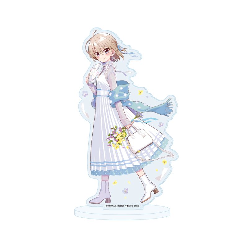 アクリルスタンド がっこうぐらし! 07 直樹美紀A(描き下ろしイラスト) (Acrylic Stand "School-Live!" 07 Naoki Miki A (Original Illustration))
