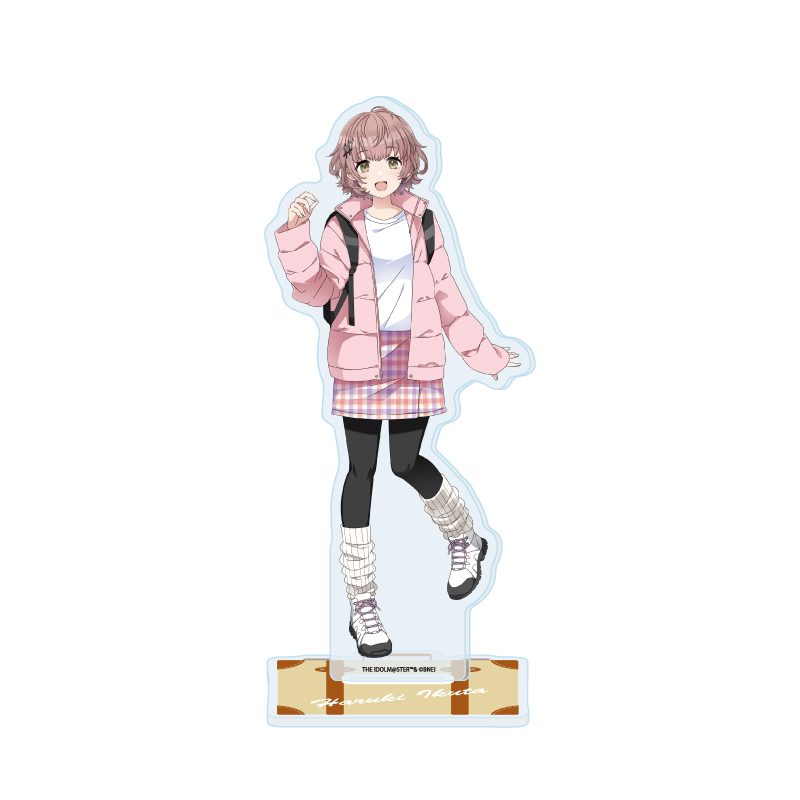 アクリルスタンド アイドルマスター シャイニーカラーズ 18 郁田はるき おでかけVer.(描き下ろしイラスト) (Acrylic Stand "The Idolmaster Shiny Colors" 18 Ikuta Haruki Outing Ver. (Original Illustration))