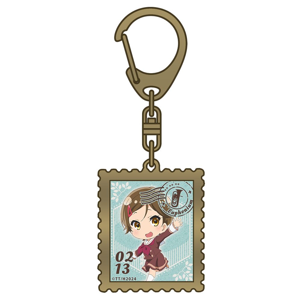 響け!ユーフォニアム 加藤葉月 メタルキーホルダー ("Sound! Euphonium" Katou Hazuki Metal Key Chain)