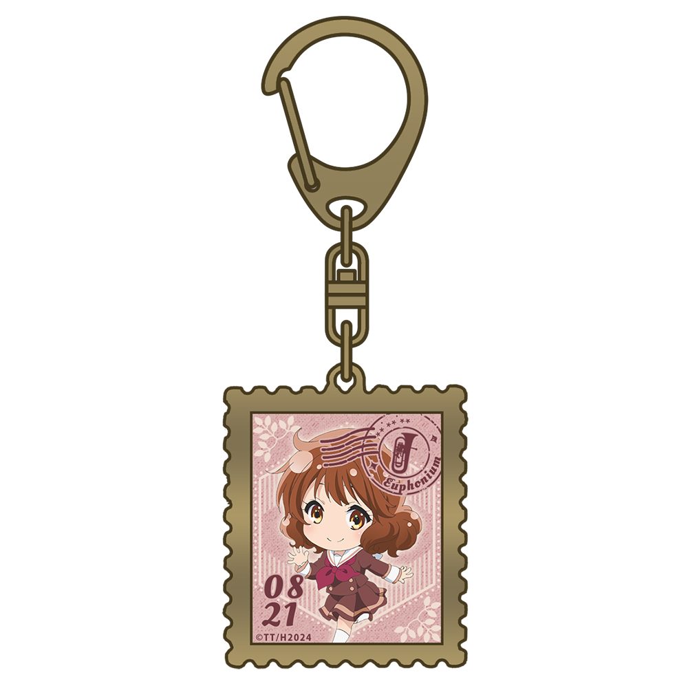 響け!ユーフォニアム 黄前久美子 メタルキーホルダー ("Sound! Euphonium" Oumae Kumiko Metal Key Chain)