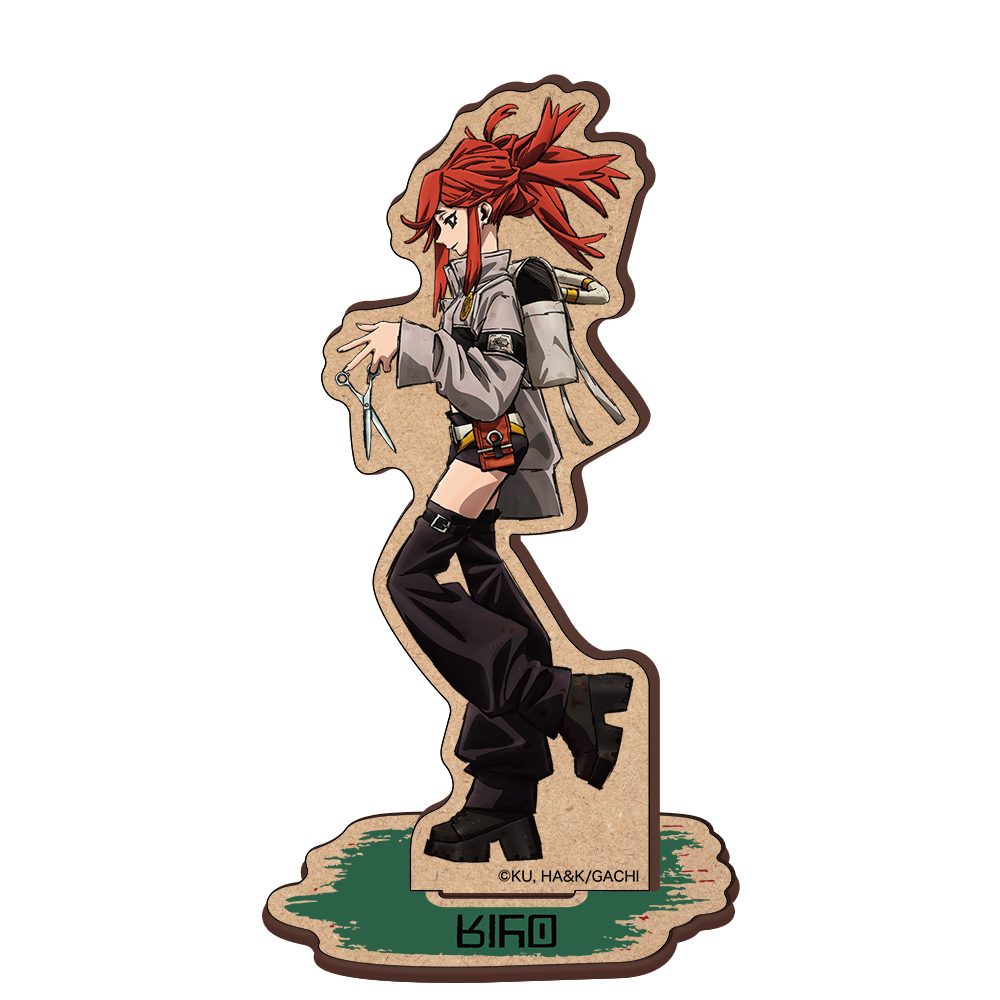 ガチアクタ 木製キャラスタンド リヨウ ("Gachiakuta" Wooden Chara Stand Riyo)