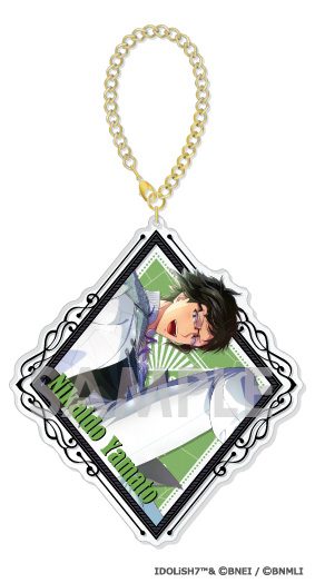 アイドリッシュセブン きゃらふぃーゆアクリルキーホルダー Vol.3 B 二階堂大和 ("IDOLiSH7" Chara-feuille Acrylic Key Chain Vol. 3 B Nikaido Yamato)