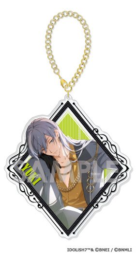 アイドリッシュセブン きゃらふぃーゆアクリルキーホルダー Vol.3 L 千 ("IDOLiSH7" Chara-feuille Acrylic Key Chain Vol. 3 L Yuki)